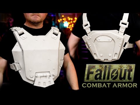 How to Make Fallout Combat Cosplay Armor out of Foam Part 1 - Free PDF Template Amazon Fallout Show