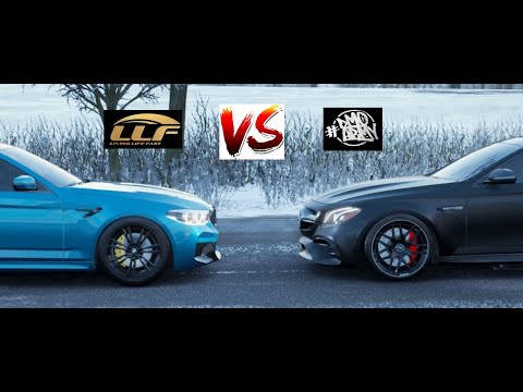 DMO vs LLF    E63S vs M5    The Race  #DMO #LLF #WrenchSTudios #Evolve #RKAutowerks #DeutschTech