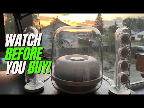 FULL Review of the Harman/Kardon SoundSticks 4 Bluetooth speakers! #bluetoothspeaker #speakers