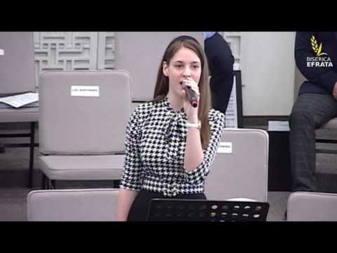 Aş vrea să număr clipele - Damaris Toderoni | Biserica Efrata