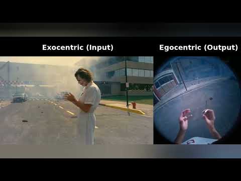 AI Turns Any Video Into First-Person POV (EgoX Demo)