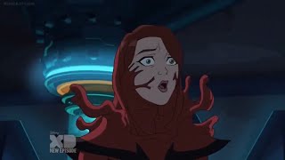 Mary Jane turns Into Carnage Queen | Ultimate Spider-Man season 4