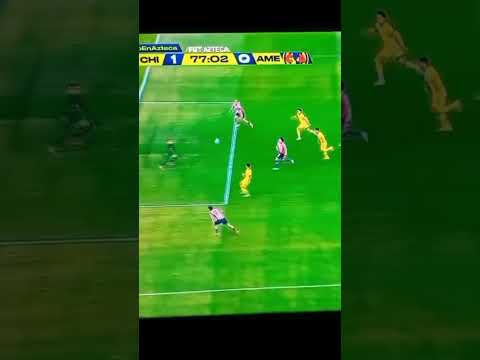 Autogol de América😂#Chicharito #FutbolMexicano#LigaMX #Chivas #america