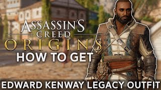 How To Get Edward Kenway's Legacy Outfit in Assassin's Creed Origins | Tutorial/Guide