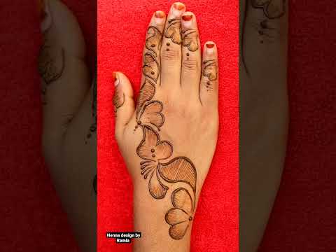 cute mehndi designs shorts - mehndi designs easy 😍