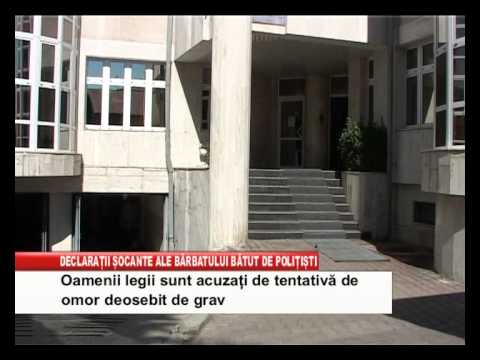 declaratii socante ale barbatului batut de politisti