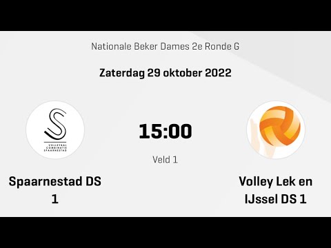 Spaarnestad D1 - Volley Lek en IJssel D1