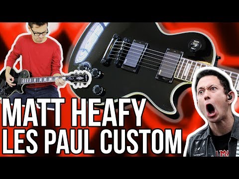 Epiphone Matt Heafy Les Paul Custom Demo || This Guitar is 🔥🔥🔥
