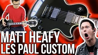 Epiphone Matt Heafy Les Paul Custom Demo || This Guitar is 🔥🔥🔥