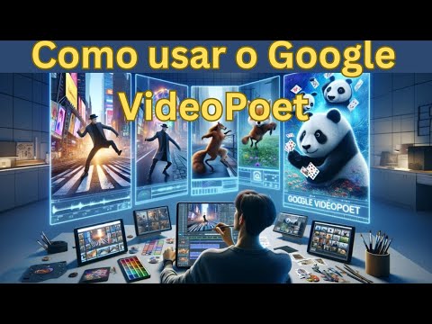 Como usar o Google VideoPoet