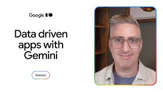 Create advanced data driven Gemini API apps