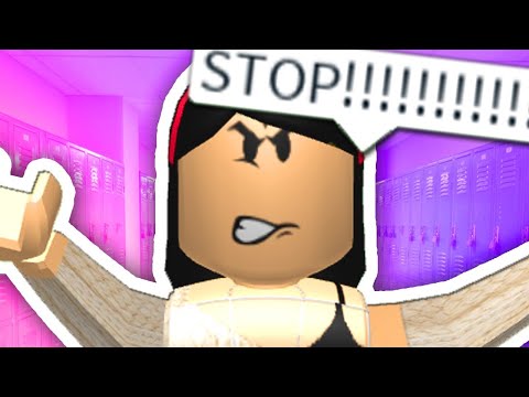 ANNOYING PEOPLE IN ROBLOX HIGH SCHOOL