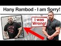 Hany Rambod - I Apologize