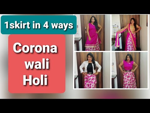 Neha Sahay How to drap lehanga style saree | Saree draping in Lehanga style
