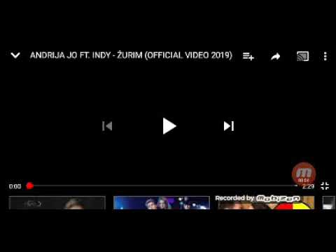 Andrija jo ft .Indy-zurim(offical video 2019)