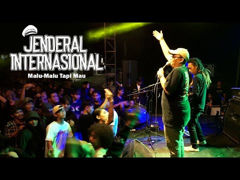JENDERAL INTERNASIONAL - MALU MALU TAPI MAU LIVE  POLINDRA | CRAZYRASTA COVER