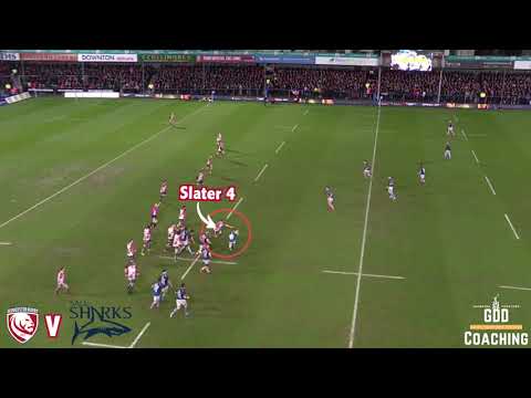 Rugby Coaching 1st Phase Attack & Defence: Gloucester v Sale 2020
