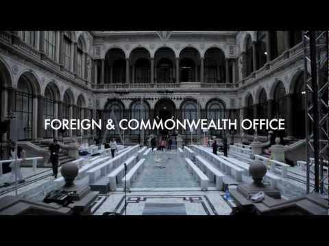 Backstage at the Vivienne Westwood Red Label Spring-Summer 2013 Show at London Fashion Week