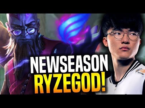 Faker Play Ryze stream highlight translated (english) 2017