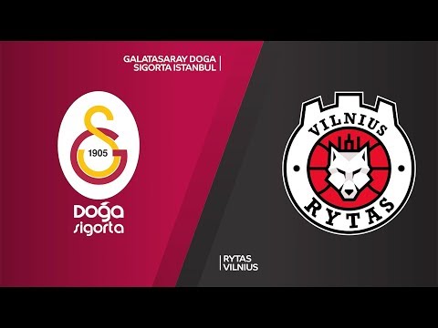 Galatasaray Doga Sigorta Istanbul  - Rytas Vilnius Highlights | 7DAYS EuroCup, T16 Round 2