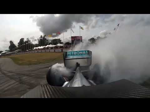 Thumbnail for Mick Schumacher W02 aan boord bij Goodwood by Mercedes MGP W02