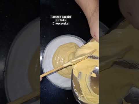Ramadan Special No Bake Cheesecake Recipe 😋 #viral #cheesecake #recipe