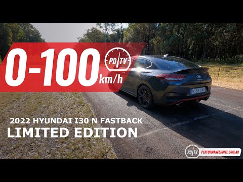 2022 Hyundai i30 N Fastback (manual) 0-100km/h & engine sound