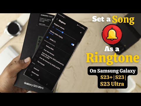 How to Set ANY Song as Custom Ringtone on your Samsung Galaxy S23's
