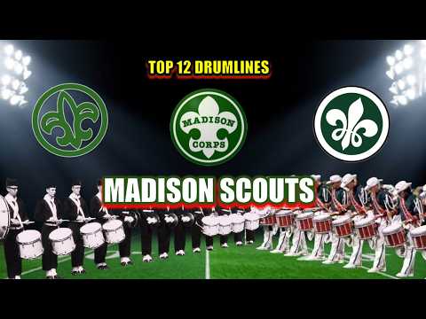 Drum Corps Percussion: Top 12 Madison Scouts Drumlines