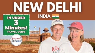 Three Minutes of New Delhi India