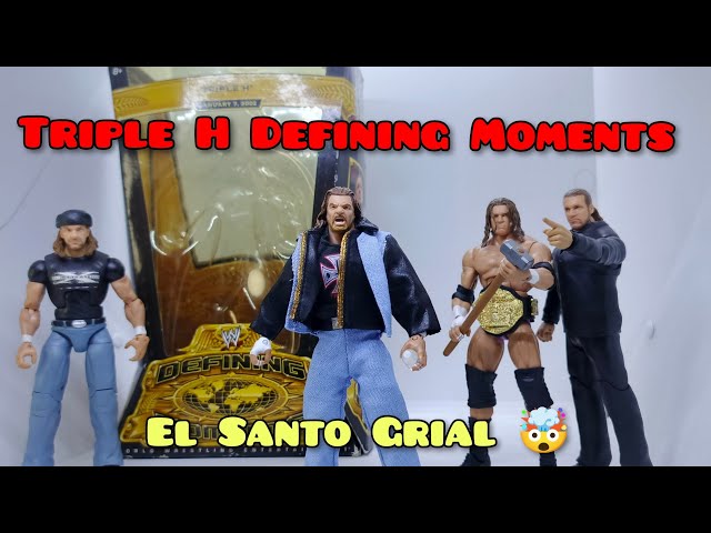 Vídeo relacionado con Mattel WWE - Figura Elite Wrestlemania Triple H DXL62
