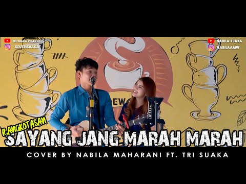 SAYANG JANG MARAH MARAH - R.ANGKOSTAN (LIRIK) AKUSTIK COVER MENOEWA KOPI