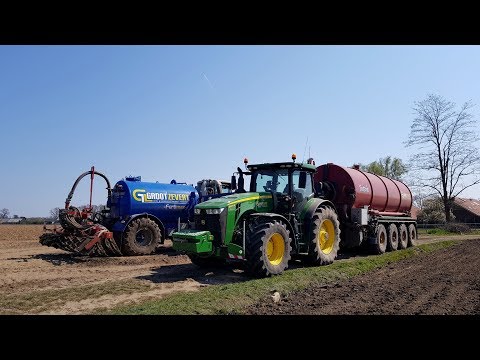 FAHRERLAUBNIS? 4 Achsen GULLEFAß & John Deere 8R AGRIbumper Frontgewicht Unterfahrschutz