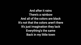 SIMON &amp; GARFUNKEL My Little Town (+lyrics)