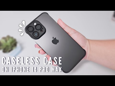 CASELESS CASE on iPhone 14 Pro Max