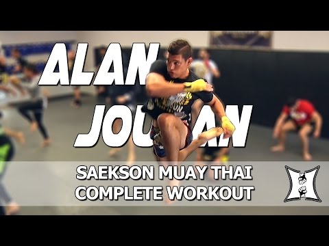 Saekson Muay Thai: Watch Rising UFC Welterweight Alan Jouban’s Intense Workout