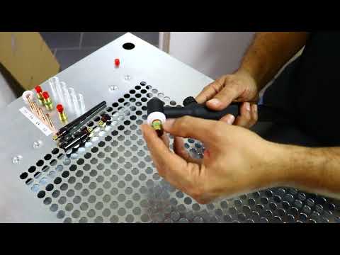 Kit TIG Pyrex com Gas Lens