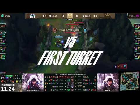 [DEMACIA CUP 2021] BLI vs V5 FULL - XẠ THỦ PHOTIC LÊN TIẾNG, CHIẾN THẮNG ÁP ĐẢO