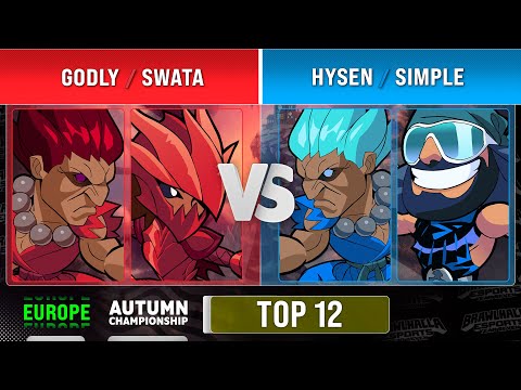 Godly & Swata vs. hysen & simpLe - Top 12 - EU - Autumn Championship 2022