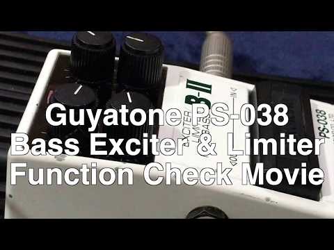 Free shipping Guyatone PS-038 Bass,Guitar Exciter & Limiter MIJ with function check video image 8