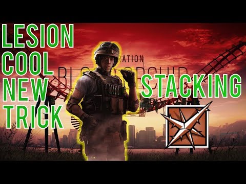 Lesion Cool New Trick: The Stacking Tactic - Rainbow Six Siege Blood Orchid Gameplay