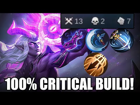 TOP GLOBAL MOSKOV! TRY THIS 100% CRITICAL BUILD! CAN DO A 1 VS 5 SITUATION! MLBB