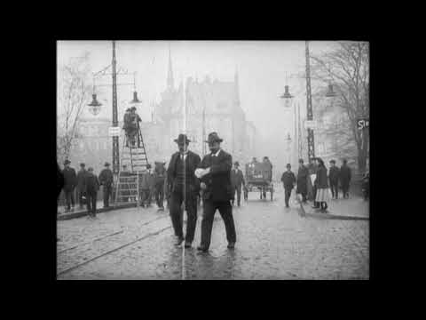 [Straßenszenen in Saarbrücken] (c. 1908) [Street Scenes in Saarbrücken] unknown production company