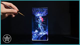 Igris – The Crimson Shadow Knight | AmazingTrungX DIY Epoxy Resin Diorama