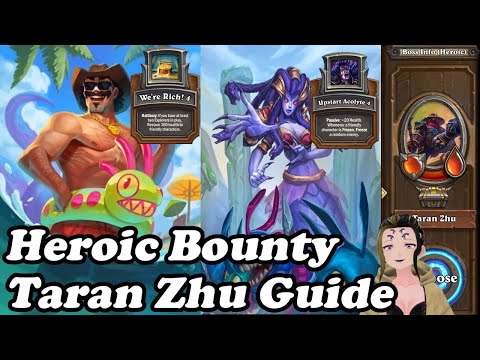 Easy Heroic Taran Zhu Bounty Guide to Unlock Reno & Zar'jira's Equipments! | Hearthstone Mercenaries