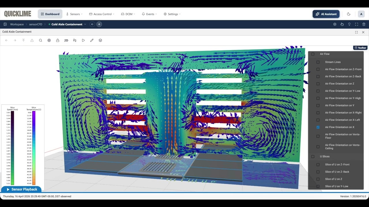 Thermal Mapping Your Data Center - Cold Aisle Containment CFD