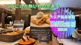 【娘と一緒Vlog】TAOYA箱根【大江戸温泉物語】＃TAOYA♯大江戸温泉物語＃旅行＃温泉＃箱根＃家族旅行＃オールインクルーシブ