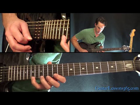 Holy Wars Guitar Solo Lesson - Megadeth - (Dave Mustaine Solo)