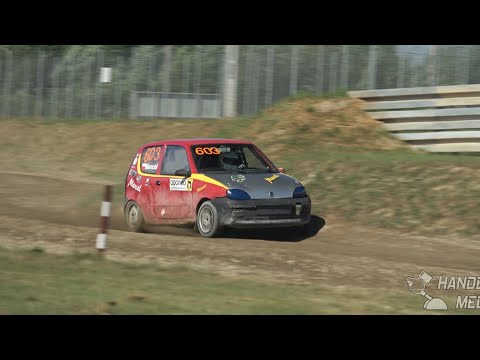 Krzysztof Mencel, Fiat Seicento - I Mistrzostwa Polski Rallycross - Tor Słomczyn, 15-16.08.2020