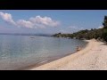 пляж отеля Athena Pallas Village Эгейское море, Ситония, Халхидики ...
